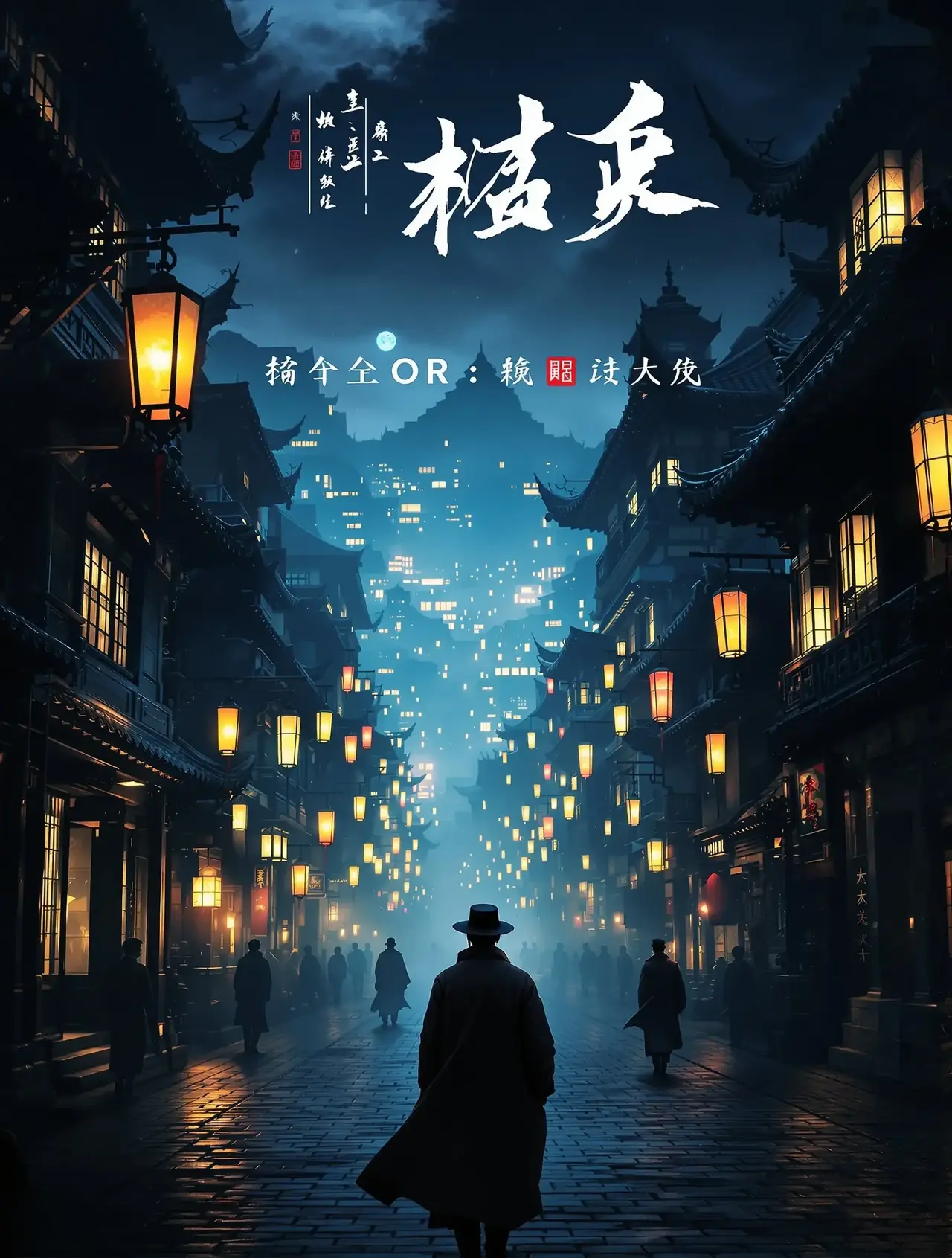古宅疑云之第七封遗书短剧封面，悬疑题材，2026年内地短剧